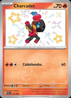 Charcadet card in Italian