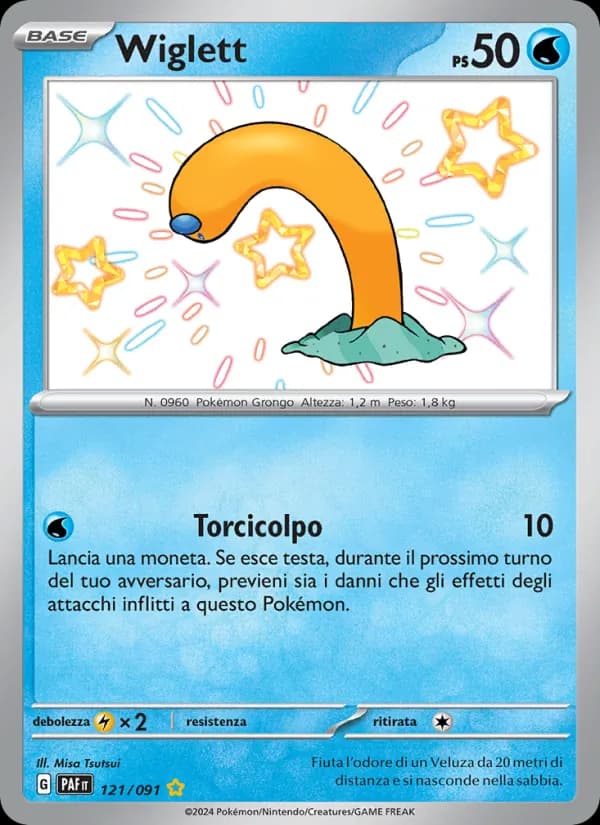 Wiglett card in Italian