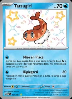 Tatsugiri card in Italian