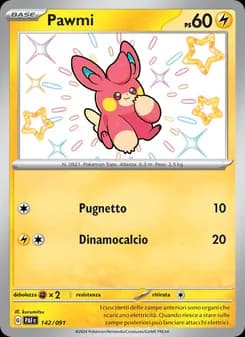 Pawmi card in Italian