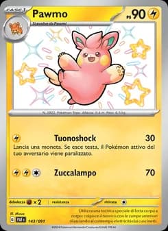 Pawmo card in Italian