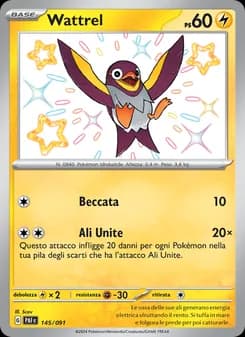 Wattrel card in Italian