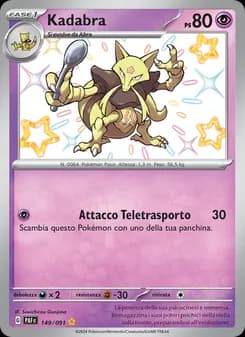 Kadabra card in Italian