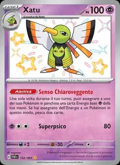 Xatu card in Italian