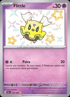 Flittle card in Italian