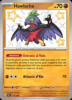 Hawlucha card in Italian