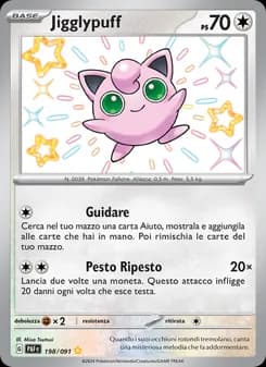Jigglypuff card in Italian