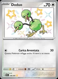 Doduo card in Italian