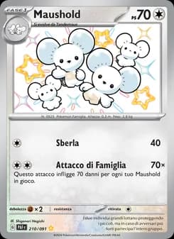 Maushold card in Italian
