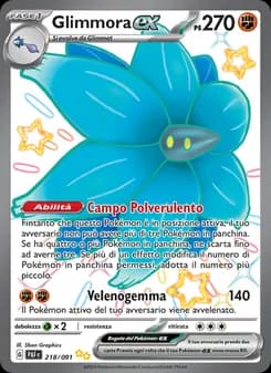 Glimmora-ex card in Italian
