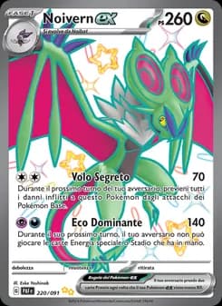 Noivern-ex card in Italian