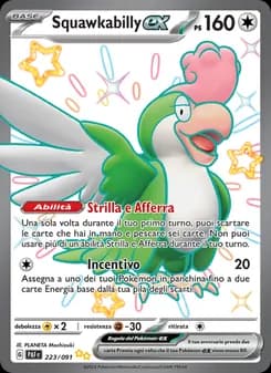 Squawkabilly-ex card in Italian