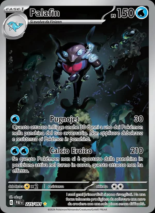 Palafin card in Italian