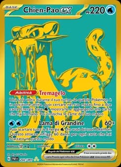 Chien-Pao-ex card in Italian