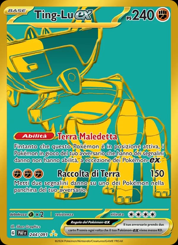 Ting-Lu-ex card in Italian