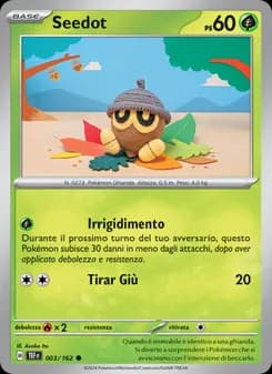 Seedot card in Italian