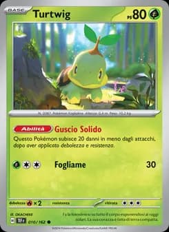 Turtwig card in Italian
