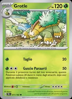 Grotle card in Italian