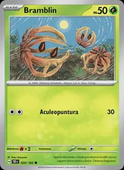 Bramblin card in Italian