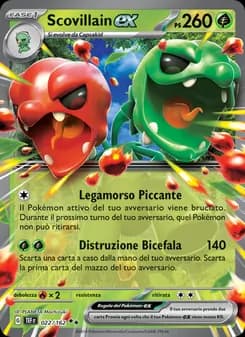 Scovillain-ex card in Italian