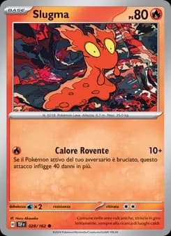 Slugma card in Italian