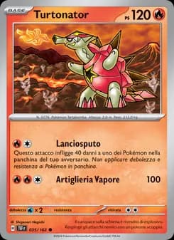 Turtonator card in Italian