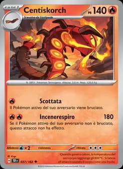 Centiskorch card in Italian