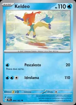 Keldeo card in Italian