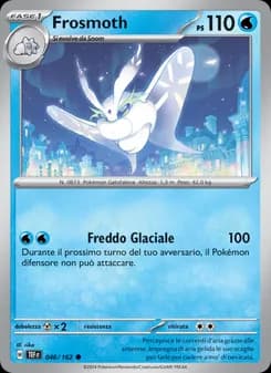Frosmoth card in Italian
