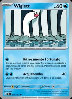 Wiglett card in Italian