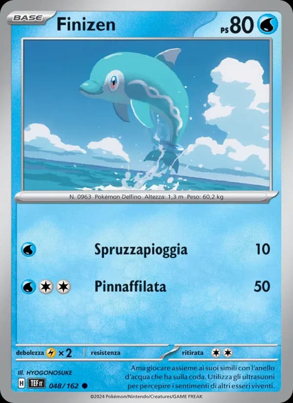 Finizen card in Italian