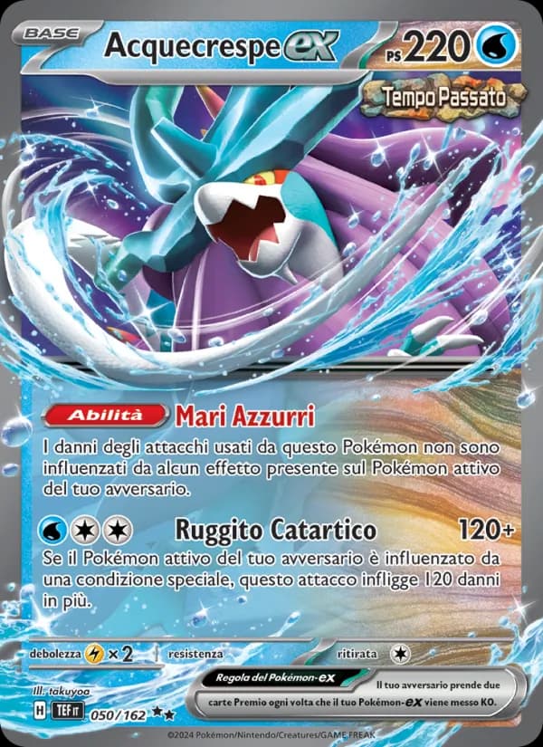 Acquecrespe-ex card in Italian