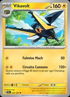 Vikavolt card in Italian
