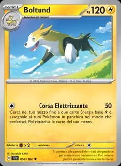 Boltund card in Italian