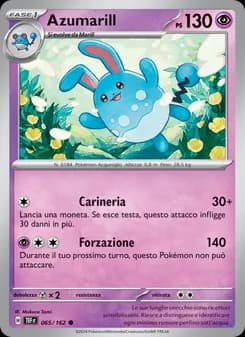 Azumarill card in Italian