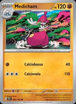 Medicham card in Italian