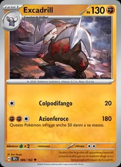 Excadrill card in Italian