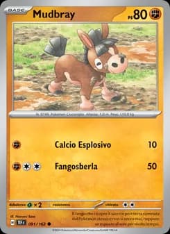 Mudbray card in Italian