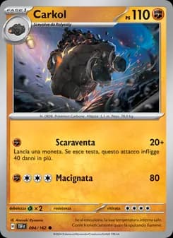 Carkol card in Italian