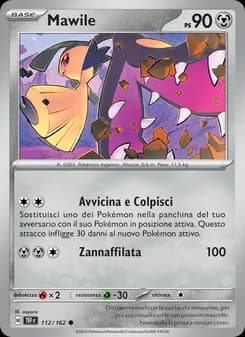Mawile card in Italian