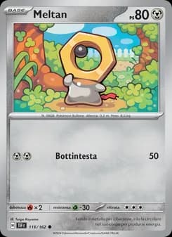 Meltan card in Italian