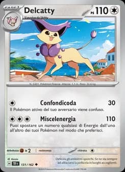 Delcatty card in Italian