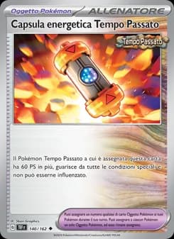 Capsula energetica Tempo Passato card in Italian