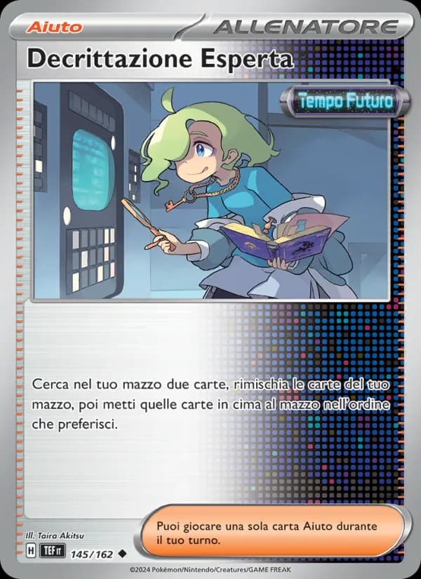 Decrittazione Esperta card in Italian