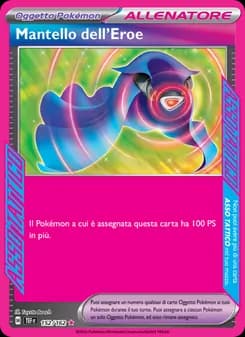 Mantello dell'Eroe card in Italian