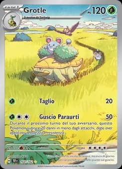 Grotle card in Italian