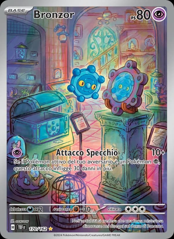 Bronzor card in Italian