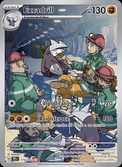 Excadrill card in Italian