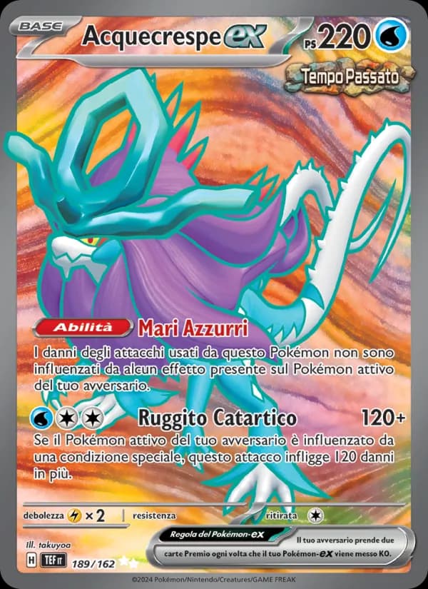 Acquecrespe-ex card in Italian