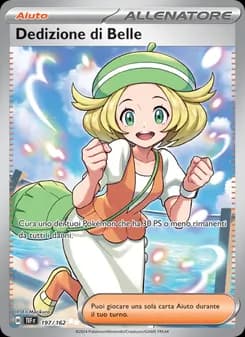 Dedizione di Belle card in Italian